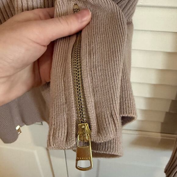 Varley Mayfair Ribbed Knit Mock neck Sweater - Picture 7 of 8